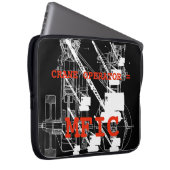 Kranbetreiber = MFIC VINTAG CRAWLER CRANE Laptopschutzhülle (Vorne Rechts)