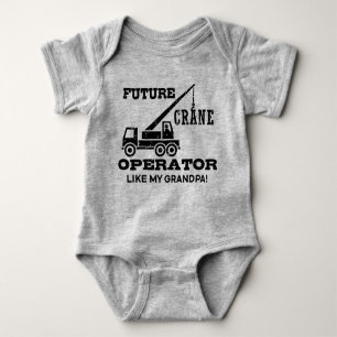 Kranbetreiber wie mein Großvater Baby Strampler