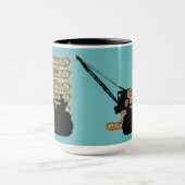 KranBETRIEBENDER ENGINEER Art Bulldozer Tasse (Zentrum)