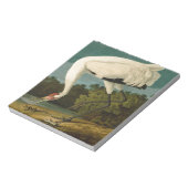 Krane Audubon Vogelmalerei Notizblock (Rotiert)