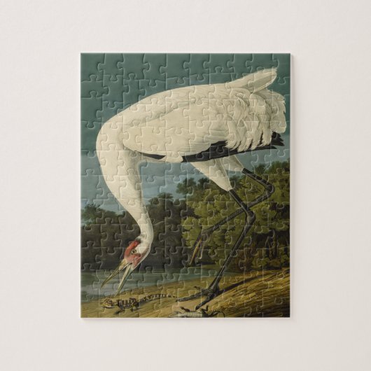 Krane Audubon Vogelmalerei Puzzle (Vertikal)