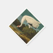 Krane Audubon Vogelmalerei Serviette (Ecke)