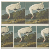 Krane Audubon Vogelmalerei Stoff (Muster)
