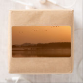 Krane bei Sonnenaufgang (Insitu)
