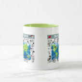 Kräne der Welt Tasse (Zentrum)