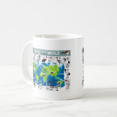 Kräne der Welt Tasse (Vorderseite Links)