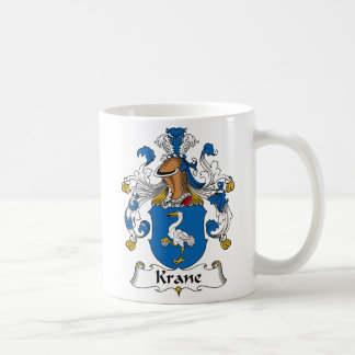 Krane Familienwappen Kaffeetasse