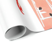 Kräne Geschenkpapier (Rolleneckpunkt)