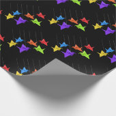 Krane Geschenkpapier (Ecke)