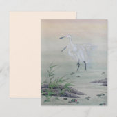 Krane im chinesischen Fluss (Vorne/Hinten)