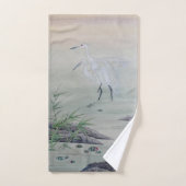 Krane im chinesischen Fluss Handtuch (Handtuch)