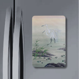 Krane im chinesischen Fluss Magnet