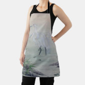 Krane im chinesischen Fluss Schürze (InSitu)