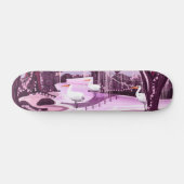 Krane im koreanischen Garten Skateboard (Horizontal)