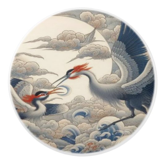 Krane Keramik Keramikknauf (Vorderseite)