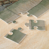 Kräne, Kiefern und Bambus Puzzle (Seite)