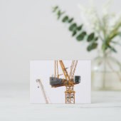 Krane, Mini-Foto Visitenkarte (Stehend Vorderseite)