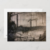 Krane Postkarte (Vorne/Hinten)