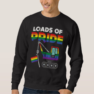 Krane-Regenbogen-Schwulenflagge Sweatshirt