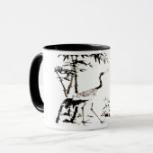 Krane Tasse (Vorderseite Links)