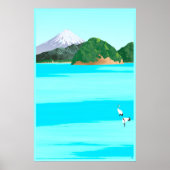 Krane und das Meer Poster (Vorne)