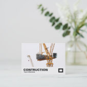 Krane Visitenkarte (Stehend Vorderseite)