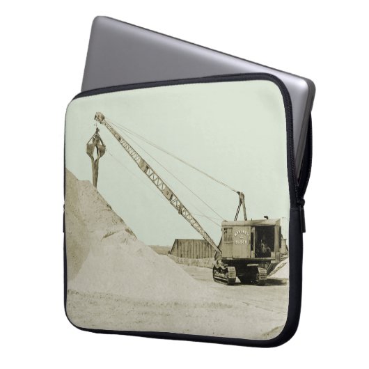KRANENBETREIBER FRÜH NORDWESTMODELL 104 CLAMSHELL LAPTOPSCHUTZHÜLLE (Vorderseite Links)