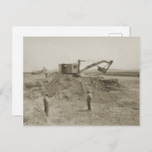 Kraner- und SchaufelBETRIEBSMOTOR im Nordwesten 16 Postkarte (Vorne/Hinten)