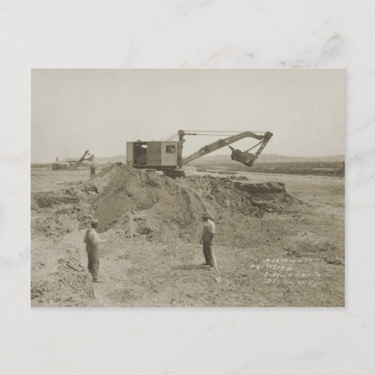 Kraner- und SchaufelBETRIEBSMOTOR im Nordwesten 16 Postkarte (Vorderseite)