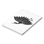 Kranes Chrysanthemum Notizblock (Rotiert)