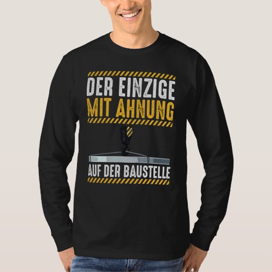 Kranfahrerbau T-Shirt (Vorderseite)