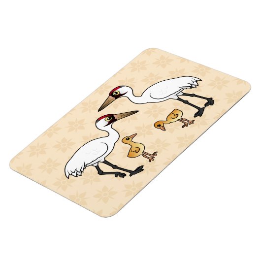 Kranfamilie Magnet (Linke Seite)