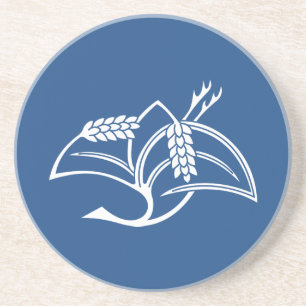 Kranförmige Pflanze Untersetzer