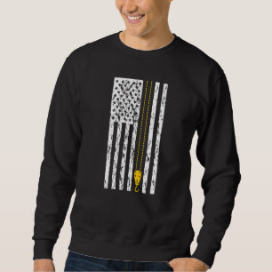 Kranführer Amerikanische Flagge Kranführer 1 Sweatshirt