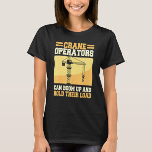 Kranführer Bau eines Hochspannungsgeräteturms T-Shirt