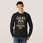 Kranführer Beer Funny Driver T-Shirt (Vorne ganz)