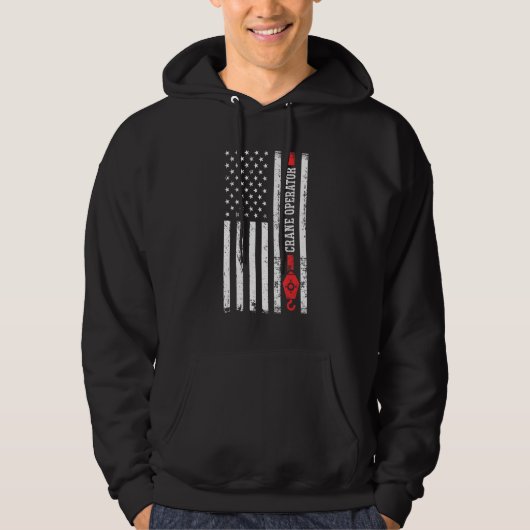 Kranführer Hoodie (Vorderseite)