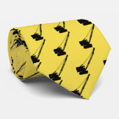 Kranführer Kran Antiker Vintager Kranwagen Krawatte (Gerollt)