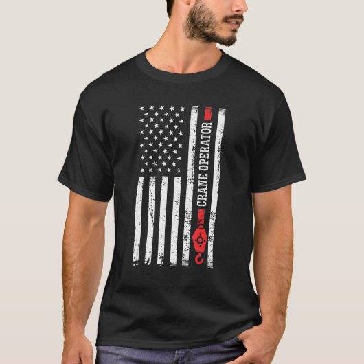 Kranführer T-Shirt (Vorderseite)