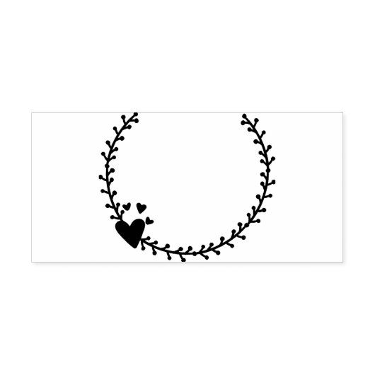 Krangeleitheirat Gummistempel (Prägung)