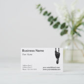 Kranhaken Visitenkarte-Schablone Visitenkarte (Stehend Vorderseite)