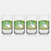 Kranich am Mismaloya-Fluss 0335 Dosenglas (Vorderseite)