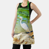 Kranich am Mismaloya-Fluss 0335 Schürze (InSitu)