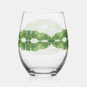 Kranich am Mismaloya-Fluss 0335 Weinglas Ohne Stiel (Rückseite)