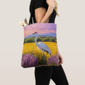 Kranich des goldenen Blutes Tasche (Von Nahem)