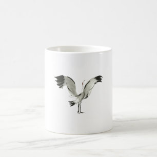 Kranich Kaffeetasse