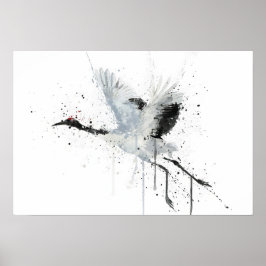 Kranich Poster