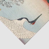 Kranich von Edo, Hiroshige Seidenpapier (Ausschnitt)