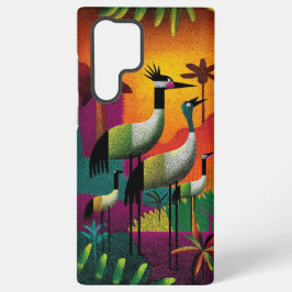 Kraniche Jungle Pop Handy Case Samsung Galaxy Hülle