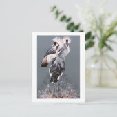 Kraniche Postkarte (Stehend Vorderseite)